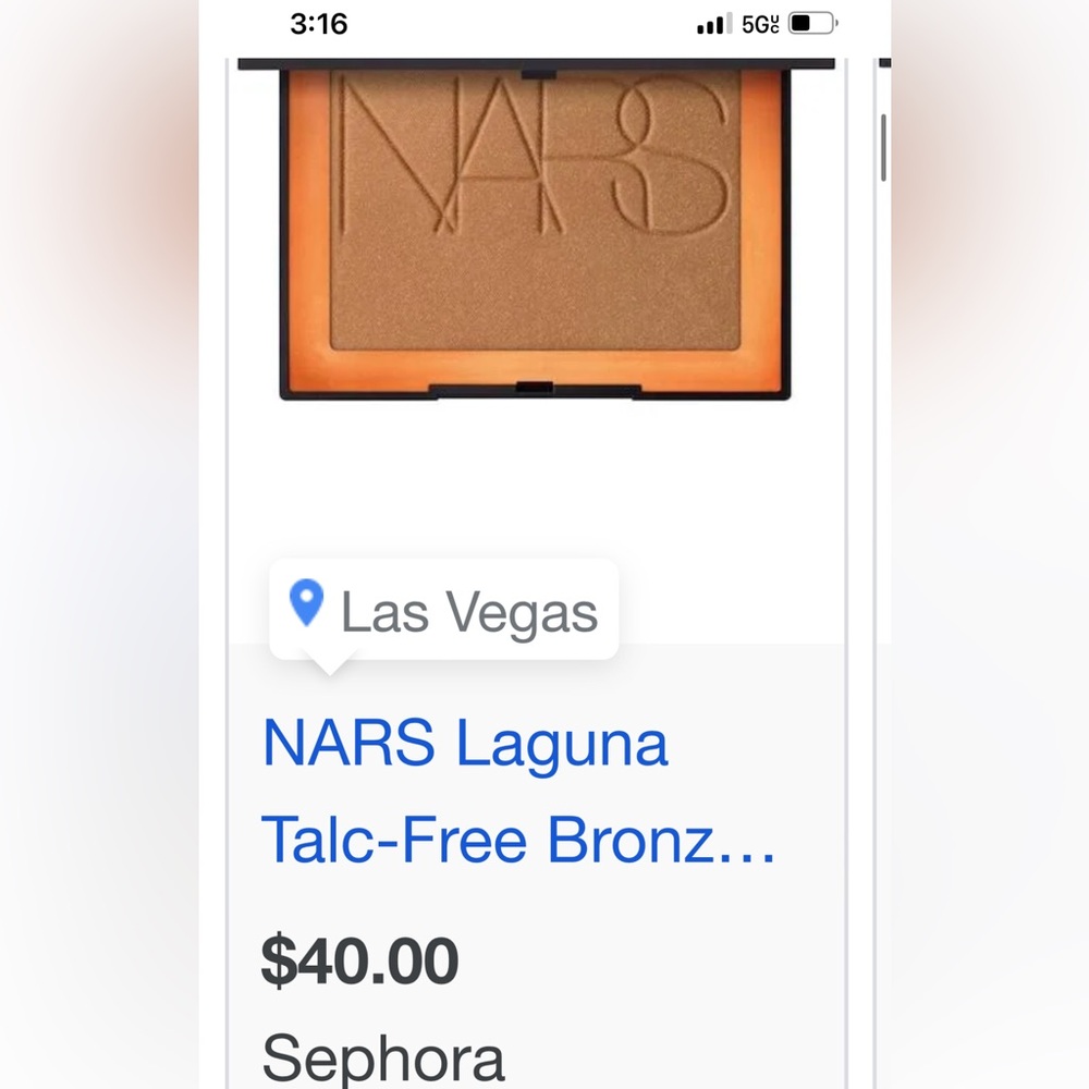 NARS laguna bronzing powder - Picture 3 of 3